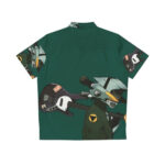 FLCL Guitar Anime Hawaiian Shirt Back