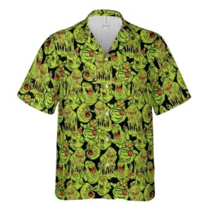 FUNNY SLIMER GHOSTBUSTERS Hawaiian Shirt