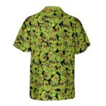 FUNNY SLIMER GHOSTBUSTERS Hawaiian Shirt Back