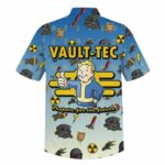 Fallcut Vault Tec Prepare For The Future Tropical Hawaiian Shirt Back