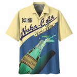 Fallout Be Smart Be Safe Enjoy Vault Life Nuka Cola Hawaiian Shirt Front