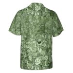 Fallout Compilation Maxi Hawaiian Shirt Back