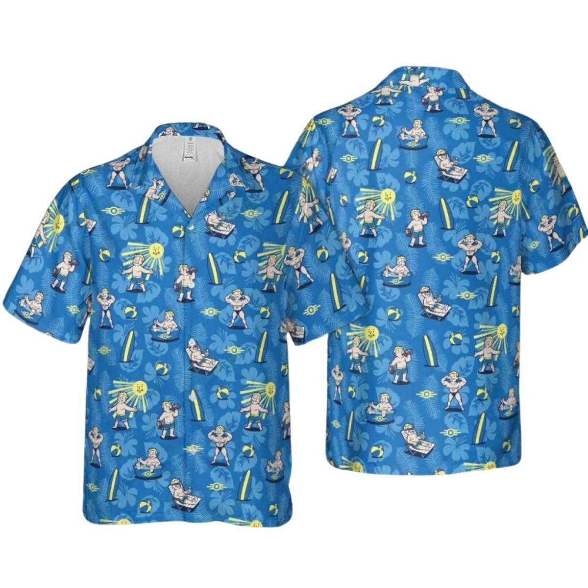 Fallout Nuclear Summer Beach Hawaiian Shirt