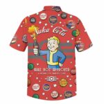 Fallout Nuka Cola Zap That Thirst Vault Boy Approved Hawaiian Shirt Back