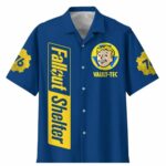Fallout Shelter Just Gonna Walk This Over Hawaiian Shirt Front