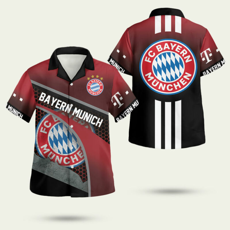 Fc Bayern Munich Hawaiian Shirt