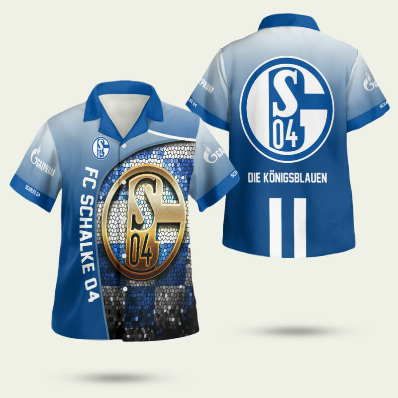 Fc Schalke 04 Die Konigsblauen Hawaiian Shirt
