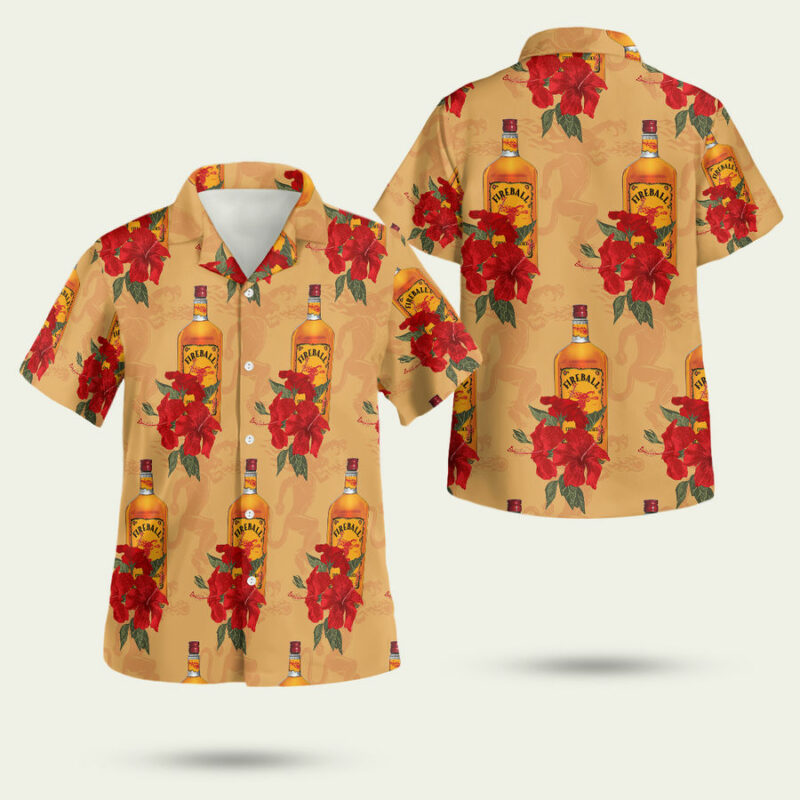 Fireball Aloha Hawaiian Shirt 1