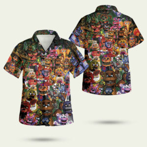 Five nights at freddy is hawaiian shirt