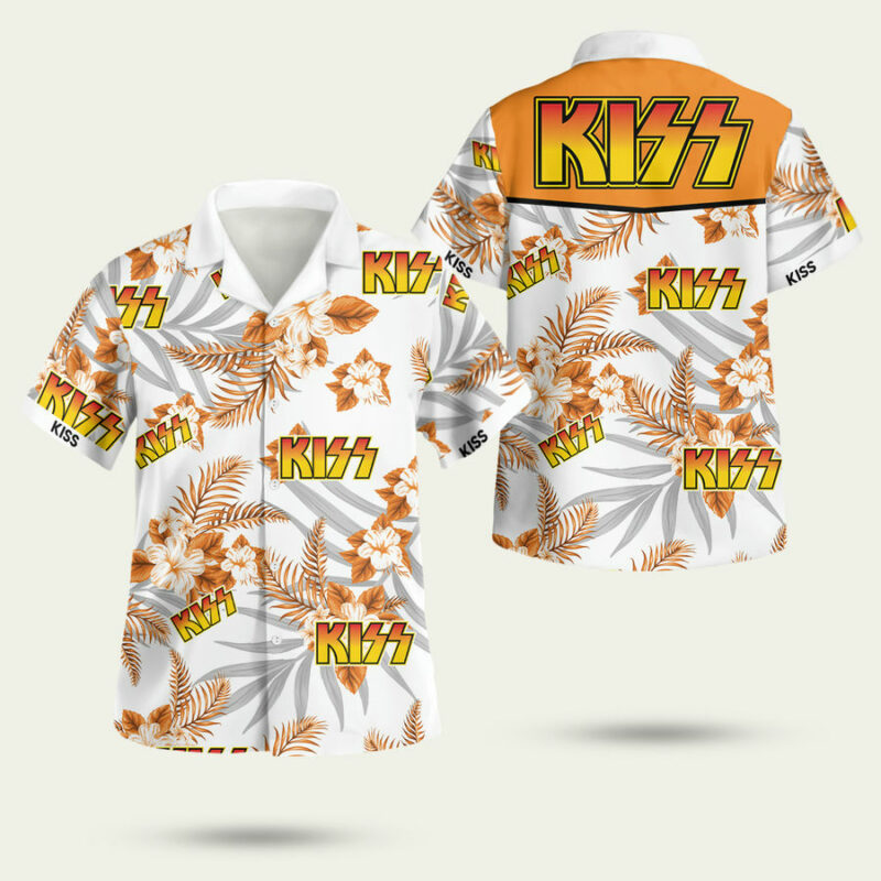 Fix Kiss Rock Band Hawaiian Shirt