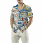 Fly Away Plane Hawaiian Shirt Front 2