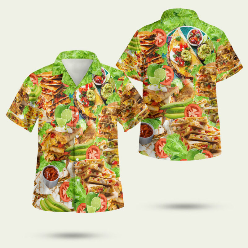 Food Quesadilla Whisperer Hawaiian Shirt 1