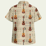 For ukulele lover hawaiian shirt back side