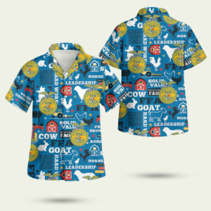 Forever blue ffa hawaiian shirt