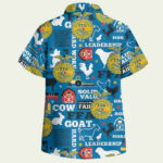 Forever blue ffa hawaiian shirt back side