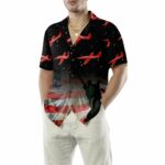Fourth Of July Aircraft Hawaiian Shirt Front 2