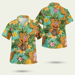 Fozzie bear the muppets hawaiian shirt