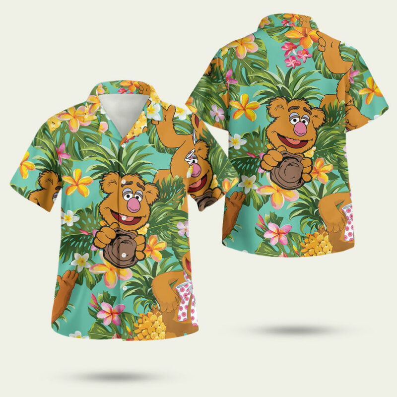 Fozzie Bear The Muppets Hawaiian Shirt