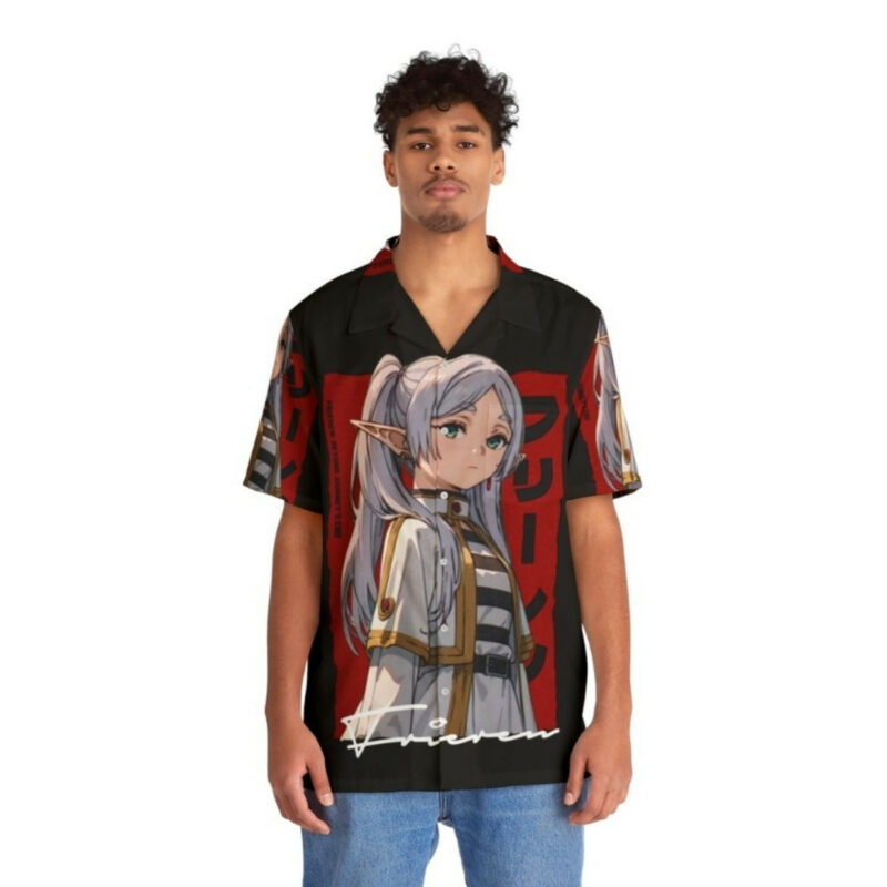 Frieren Beyond Journey'S End Anime Hawaiian Shirt Front