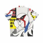 Gatchaman Anime Inspired Hawaiian Shirt Back