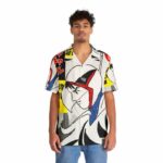 Gatchaman Anime Inspired Hawaiian Shirt Front