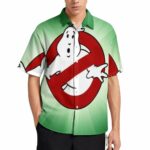 Ghostbuster Ban Logo Hawaiian Shirt Front 1