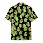 Ghostbusters Green Slimer Hawaiian Shirt Back