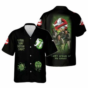 Ghostbusters I Ain’t Afraid Of No Ghost Hawaiian Shirt