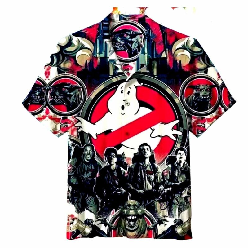 Ghostbusters Monsters Halloween Hawaiian Shirt