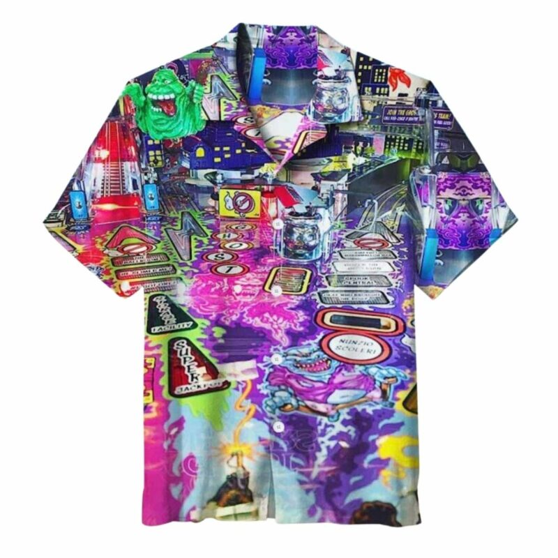 Ghostbusters Retro Hawaiian Shirt