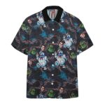 Ghostbusters Stay Puft Marshmallow Man Hawaiian Shirt Front