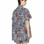 Ghostbusters Team Hawaiian Shirt Back 1