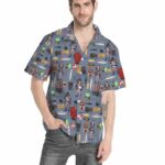 Ghostbusters Team Hawaiian Shirt Front 1