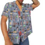 Ghostbusters Team Hawaiian Shirt Front