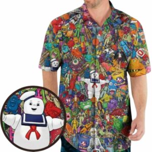 Ghostbusters Toybox Hawaiian Shirt
