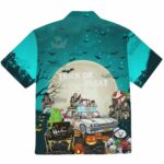 Ghostbusters Trick Or Treat Halloween Shirt Back