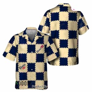 Gingham Coors Banquet Hawaiian Shirt