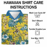 God usopp hawaiian shirt care instruction