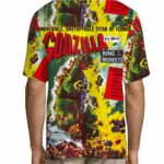 Godzilla King Of The Monsters Hawaiian Shirt Back