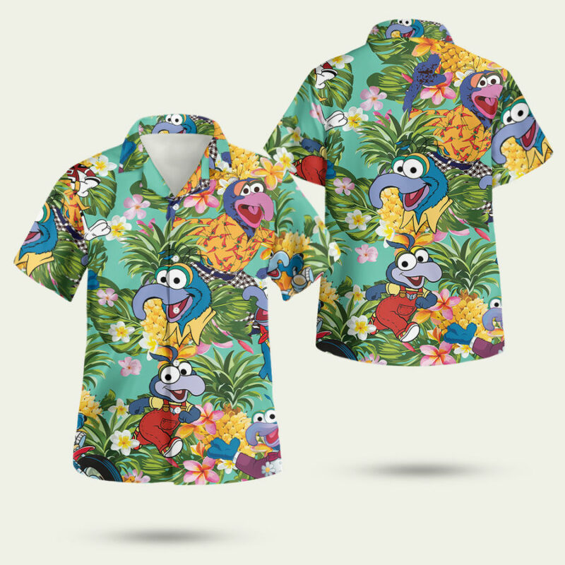 Gonzo Muppets Tropical Hawaiian Shirt