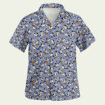 Goofy cartoon disney hawaiian shirt front