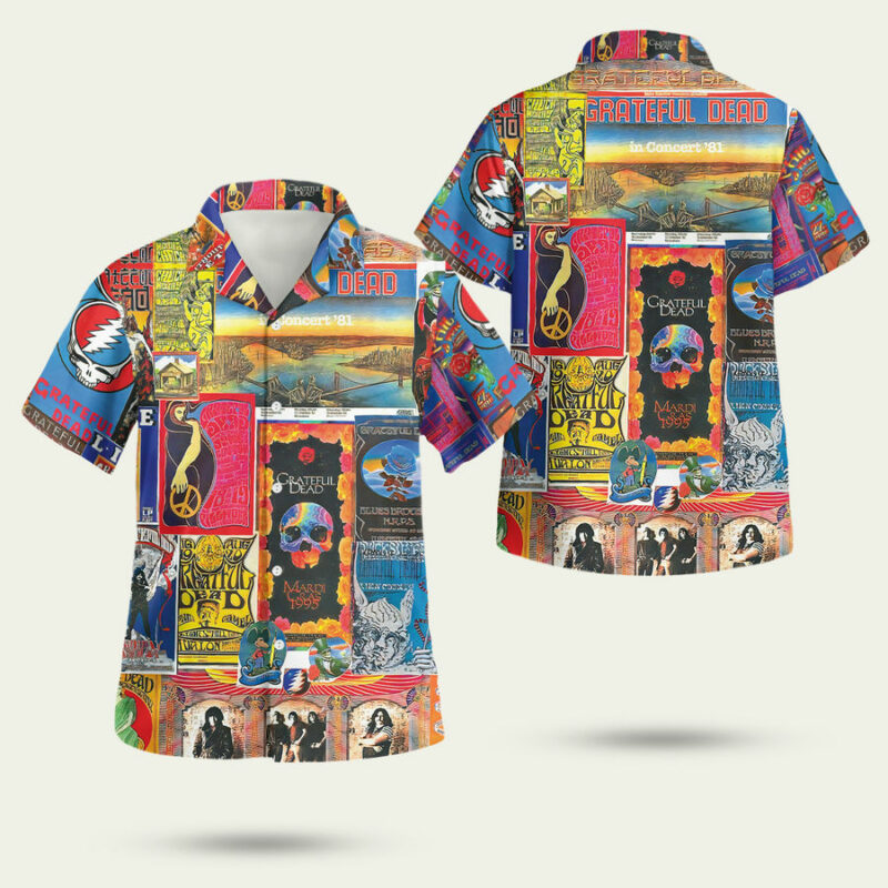 Grateful Dead Band2 Hawaiian Shirt