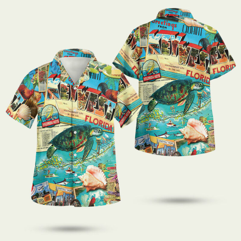 Greetings From Keywest Hawaiian Shirt