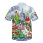Grinch Drink Drank Drunk Christmas Hawaiian Shirt Back