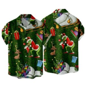 Grinchmas Merry Christmas Hawaiian Shirt