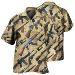 Gun It’s All About Guns Summer Hawaiian Shirt