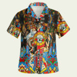 Guns n roses vintage hawaiian shirt front 1