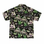 Halloween Horror Nights 2024 Ghostbusters Slimer Camp Hawaiian Shirt