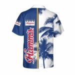 Hamms Beer Coconut Hawaiian Shirt Back