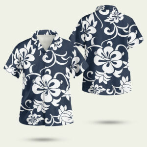 Hawkeye pierce from mash hibiscus hawaiian shirt